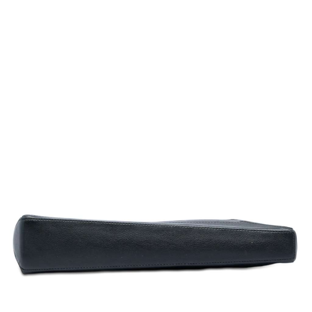LOEWE Leather Puzzle Pochette Black Leather Very good - Inside View