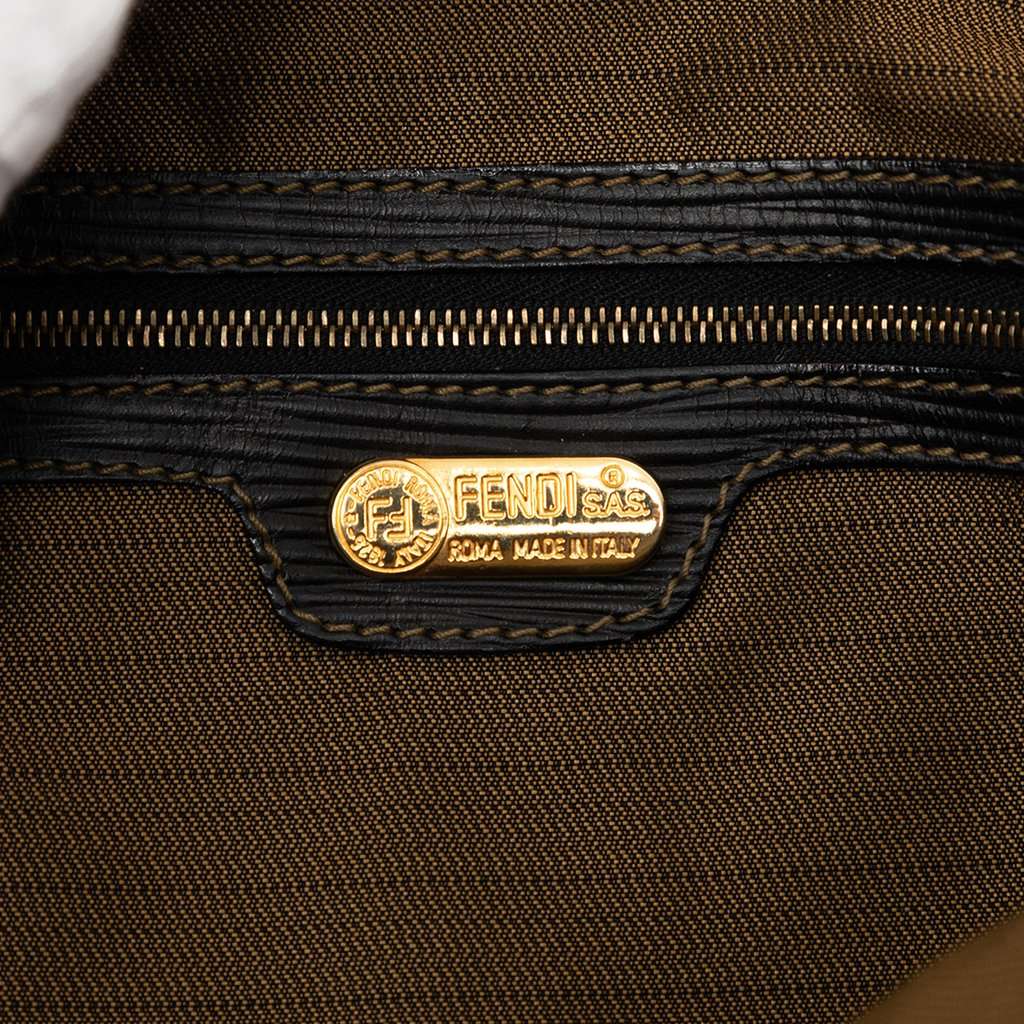 Fendi Zucca Canvas Satchel Brown Good condition - Box View