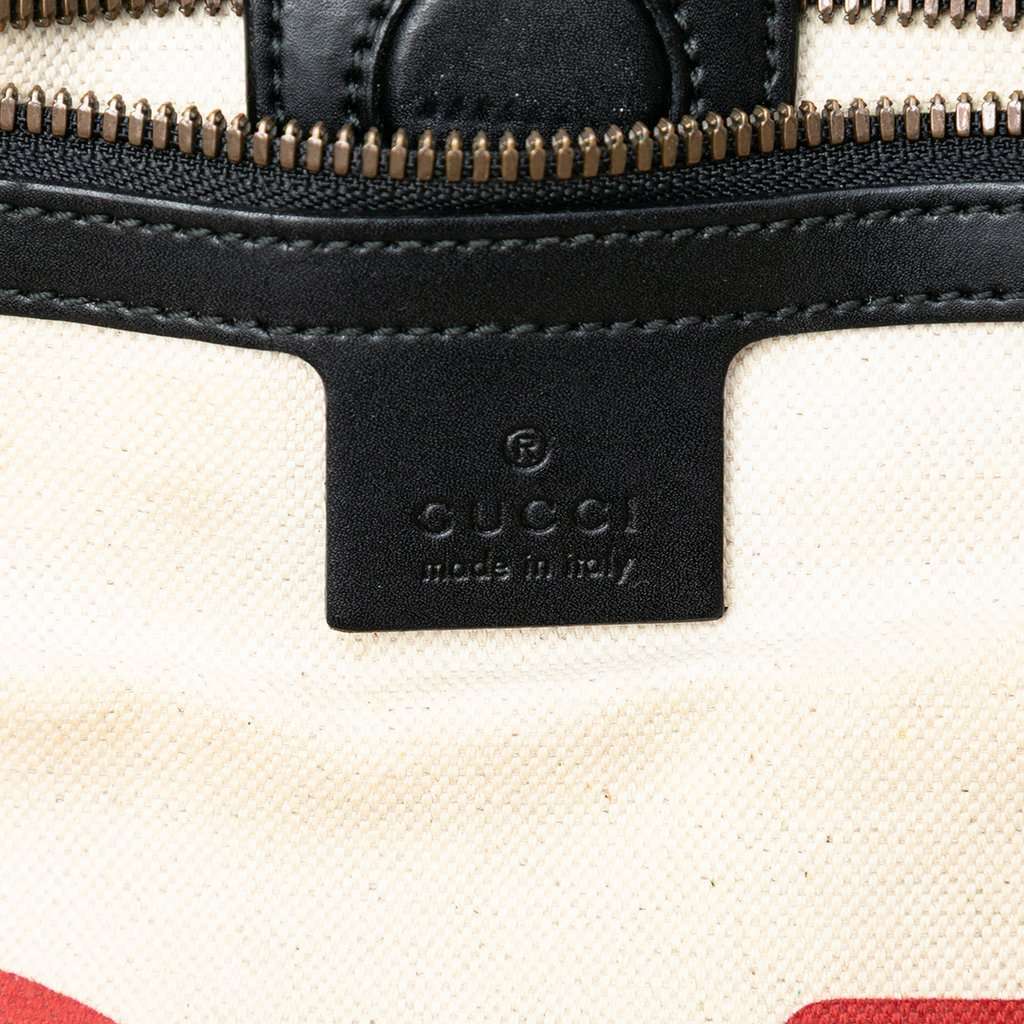 Gucci GG Supreme Wolf Tote Beige Very good - Box View
