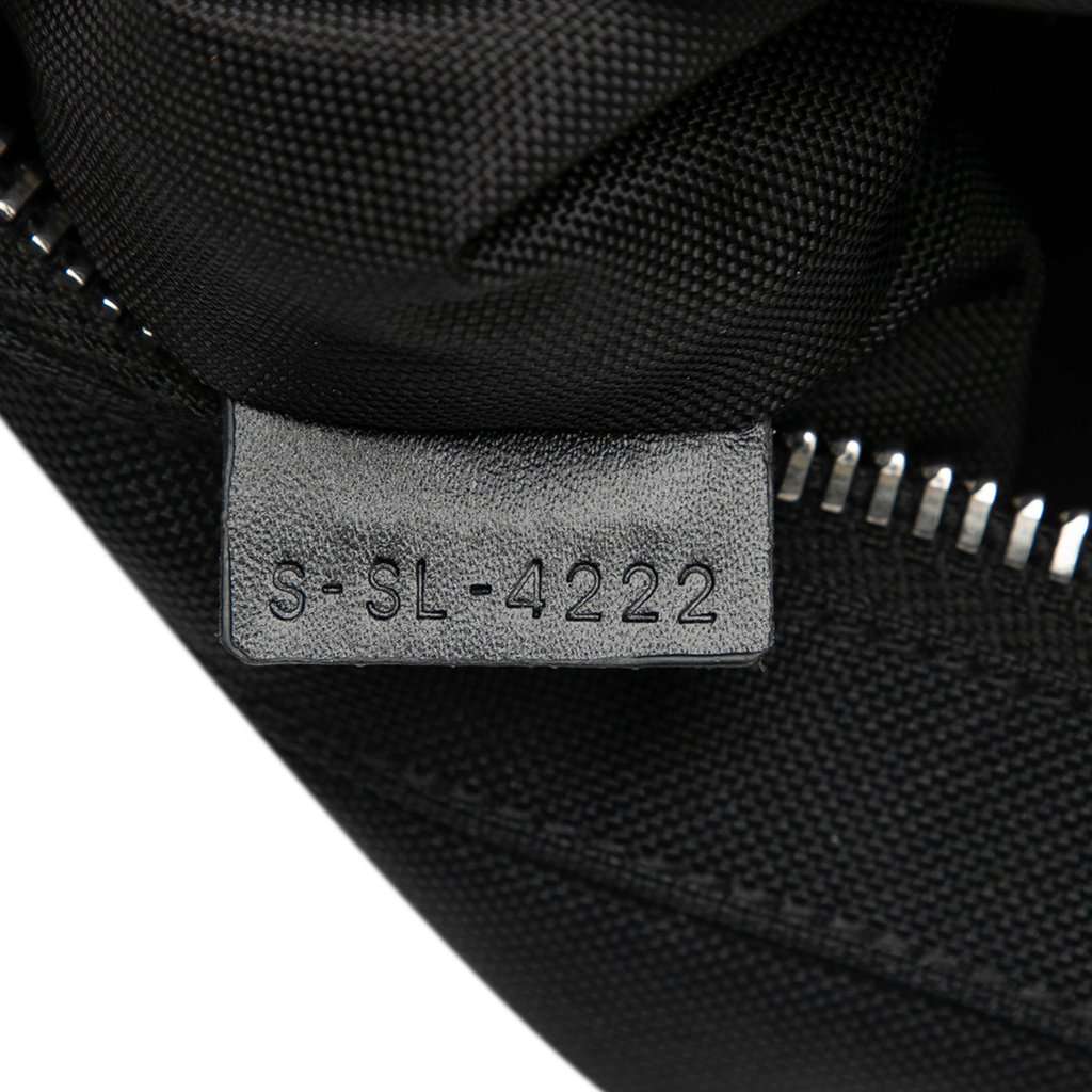 Celine Medium Nylon Logo Trekking Messenger Bag Black Very good - Box View