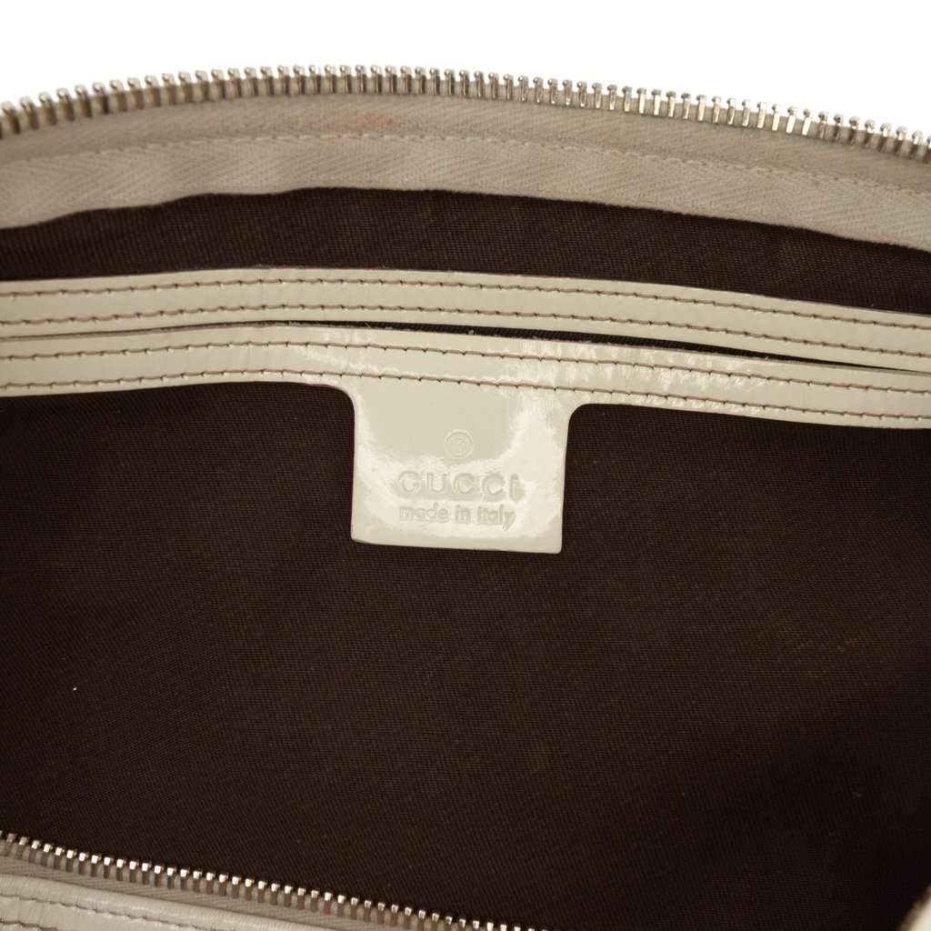 Gucci Medium GG Supreme Joy Boston Bag Beige Very good - Box View