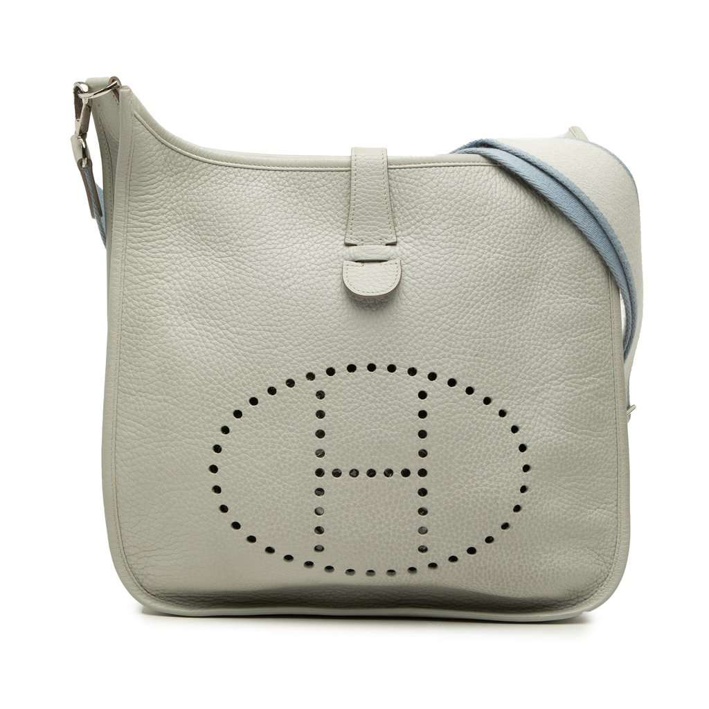 Hermès Clemence Evelyn III 33 MultiColor Leather Very good condition - Front View