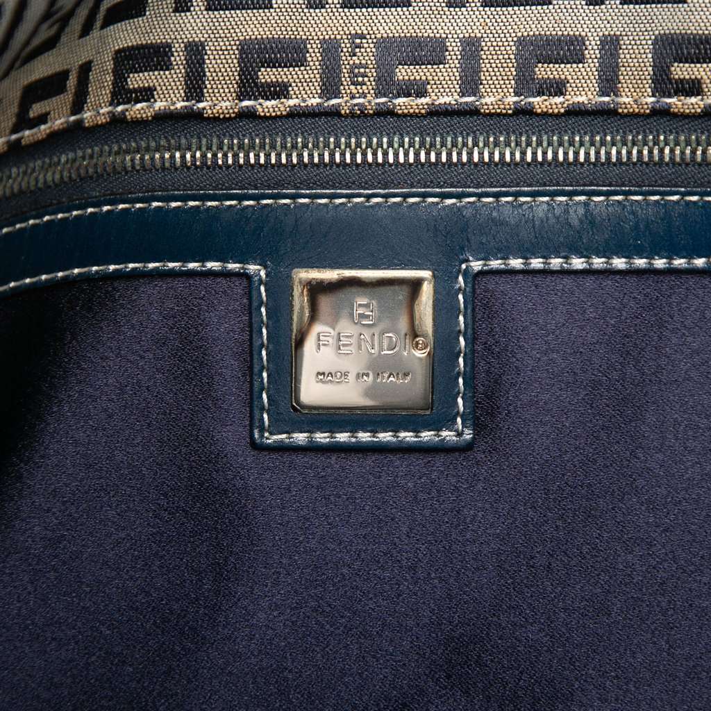 Fendi Zucchino Canvas Tote MultiColor Very good condition - Box View