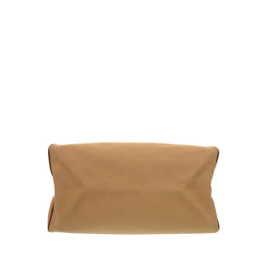 Saint Laurent Canvas Boston Bag Brown Very good - Inside View
