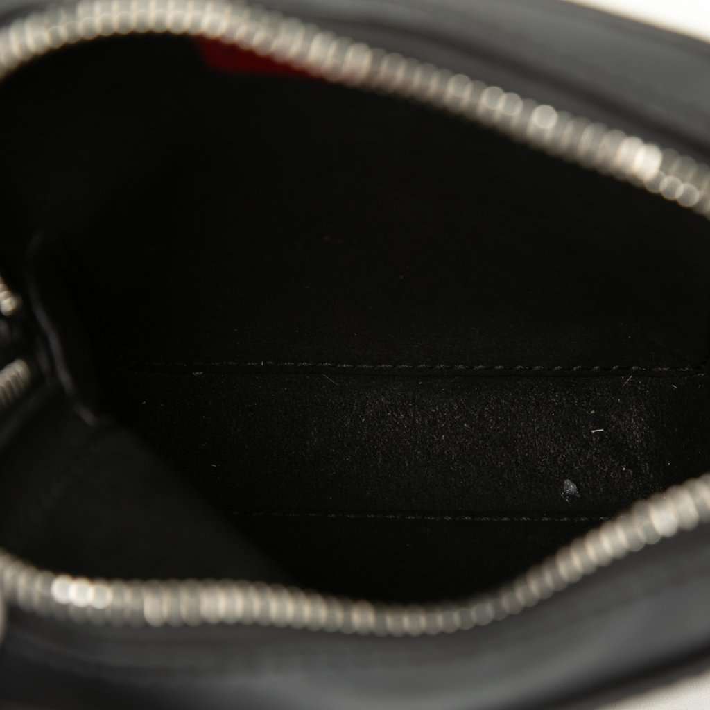 Valentino Small Leather VLTN Crossbody Black Leather Very good - Model View