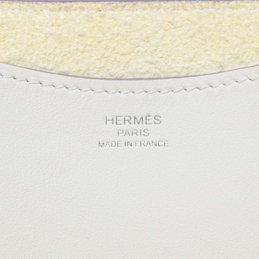 Hermès Clemence and Swift In The Loop 18 Yellow Leather Very good - Box View