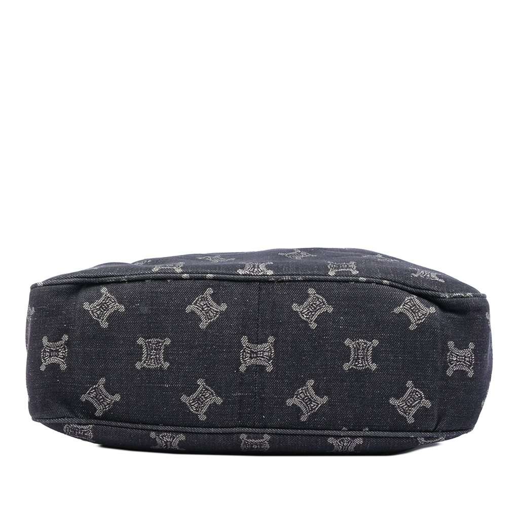 Celine Macadam Denim Crossbody Black Very good - Inside View