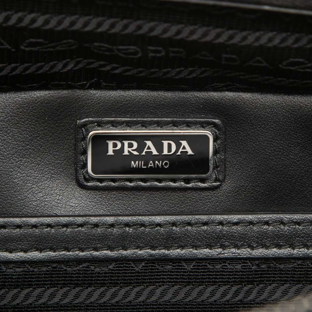 Prada Medium Saffiano Brique Satchel White Leather Very good - Box View