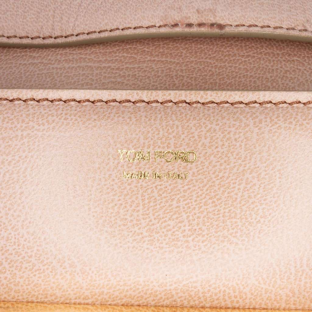 Tom Ford Medium Leather Natalia Crossbody Pink Leather Very good - Box View