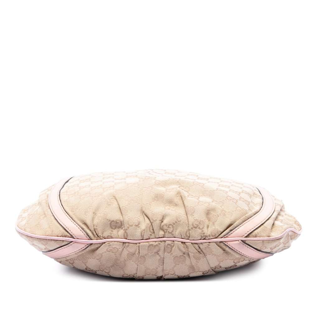 Gucci GG Canvas Abbey D Ring Crossbody Beige Very good - Inside View