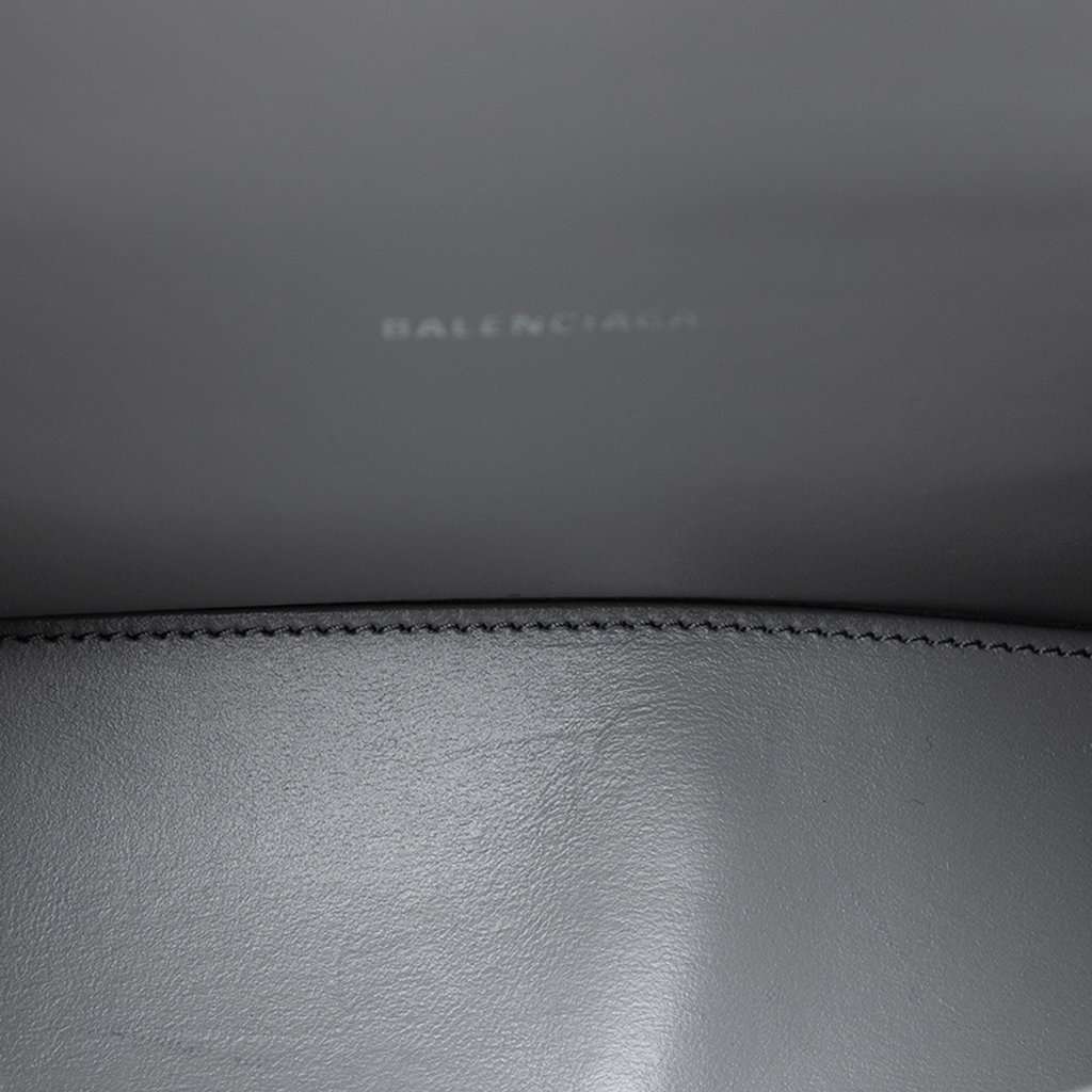 Balenciaga Croc Embossed Calfskin Hourglass Top Handle Bag XS MultiColor Leather Very good condition - Model View