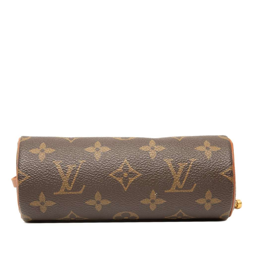 Louis Vuitton Monogram Papillon Pochette Brown Very good - Inside View