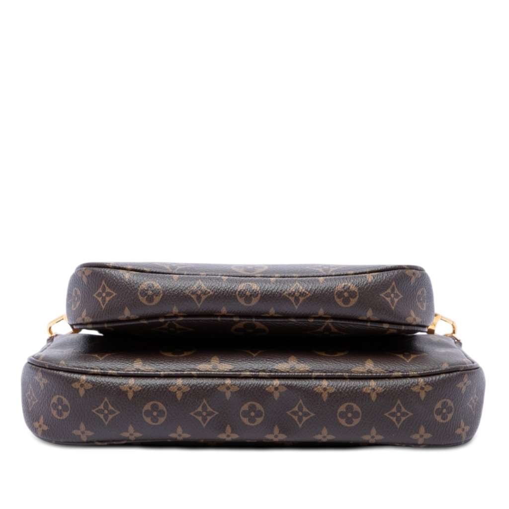 Louis Vuitton Monogram Multi Pochette Accessoires Brown Very good condition - Inside View