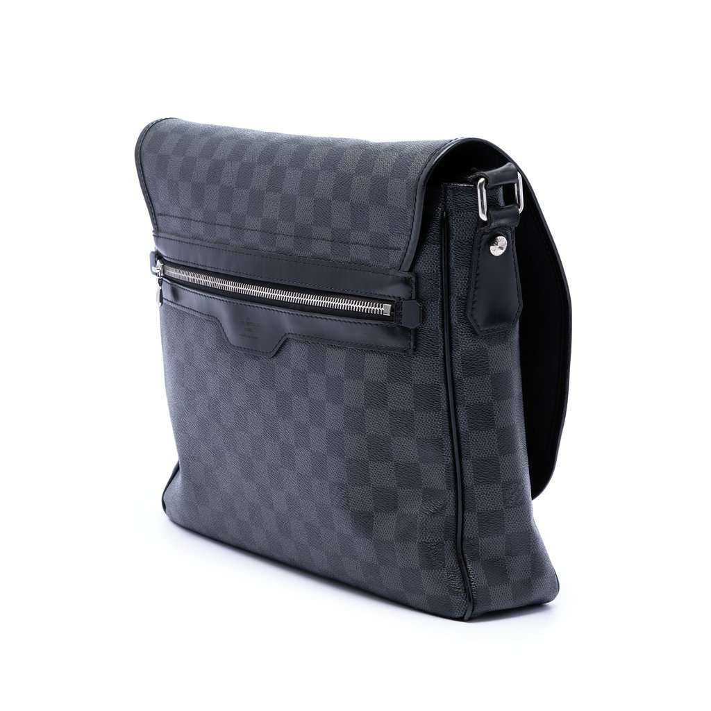 Louis Vuitton Damier Graphite Daniel MM Black Very good condition - Back View