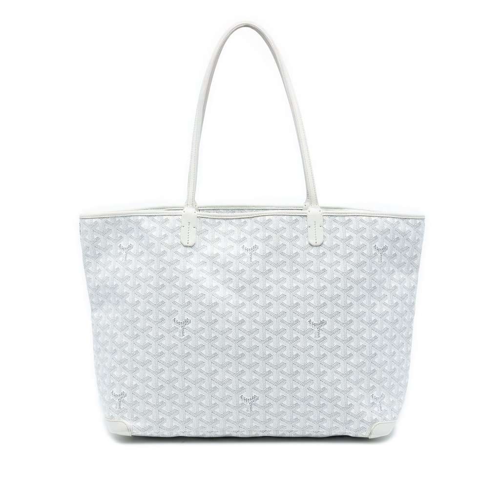 Goyard Goyardine Artois MM White Very good - Front View