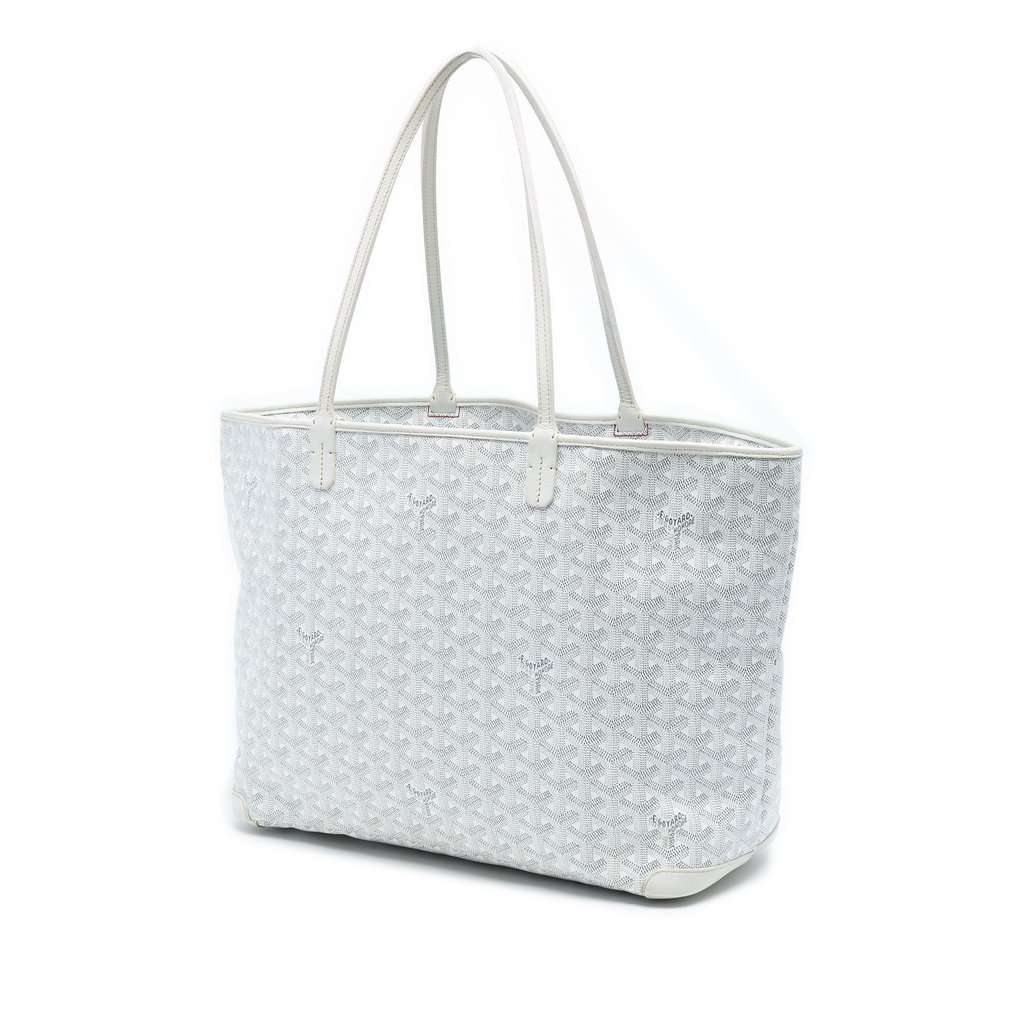 Goyard Goyardine Artois MM White Very good - Back View