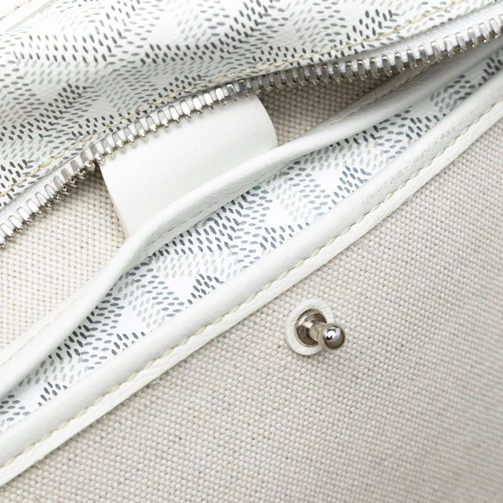 Goyard Goyardine Artois MM White Very good - Box View