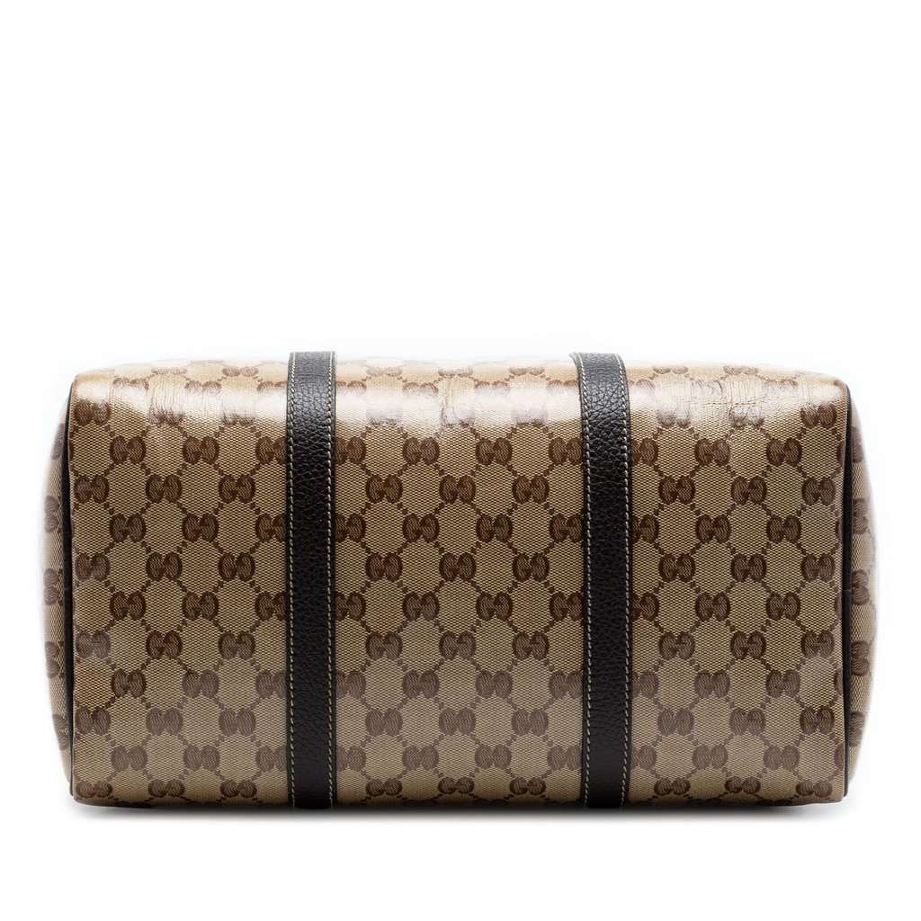 Gucci Medium GG Crystal Joy Boston Bag Beige Very good condition - Inside View