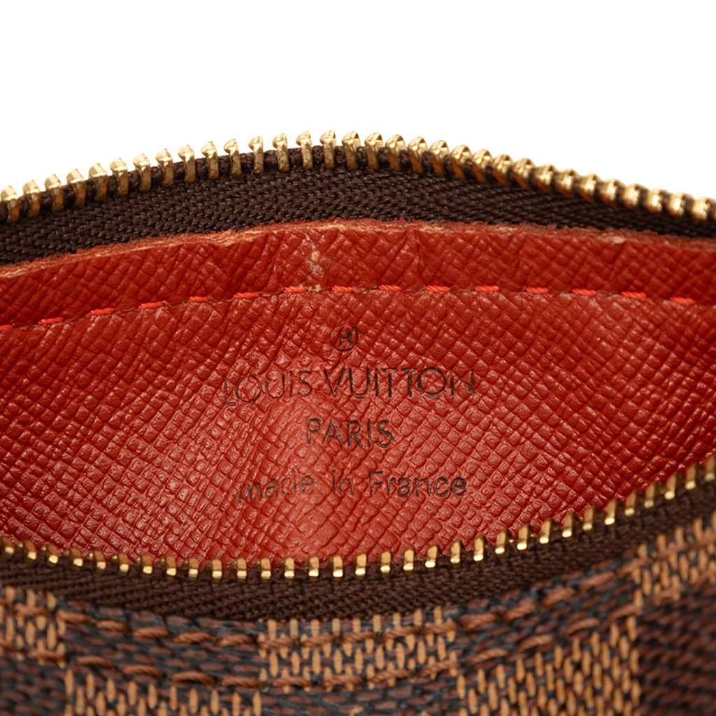 Louis Vuitton Damier Ebene Papillon Pochette Brown Good condition - Box View