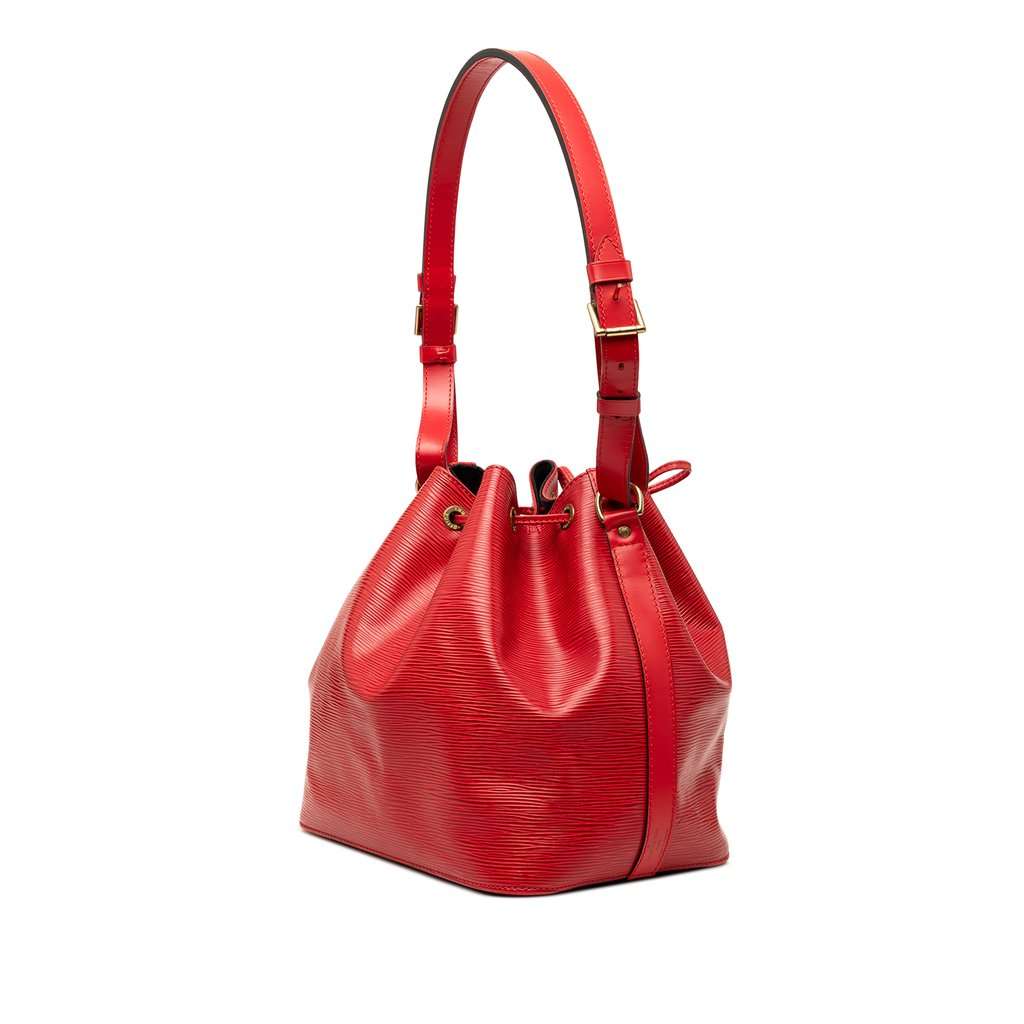 Louis Vuitton Epi Petit Noe Red Leather Very good - Back View