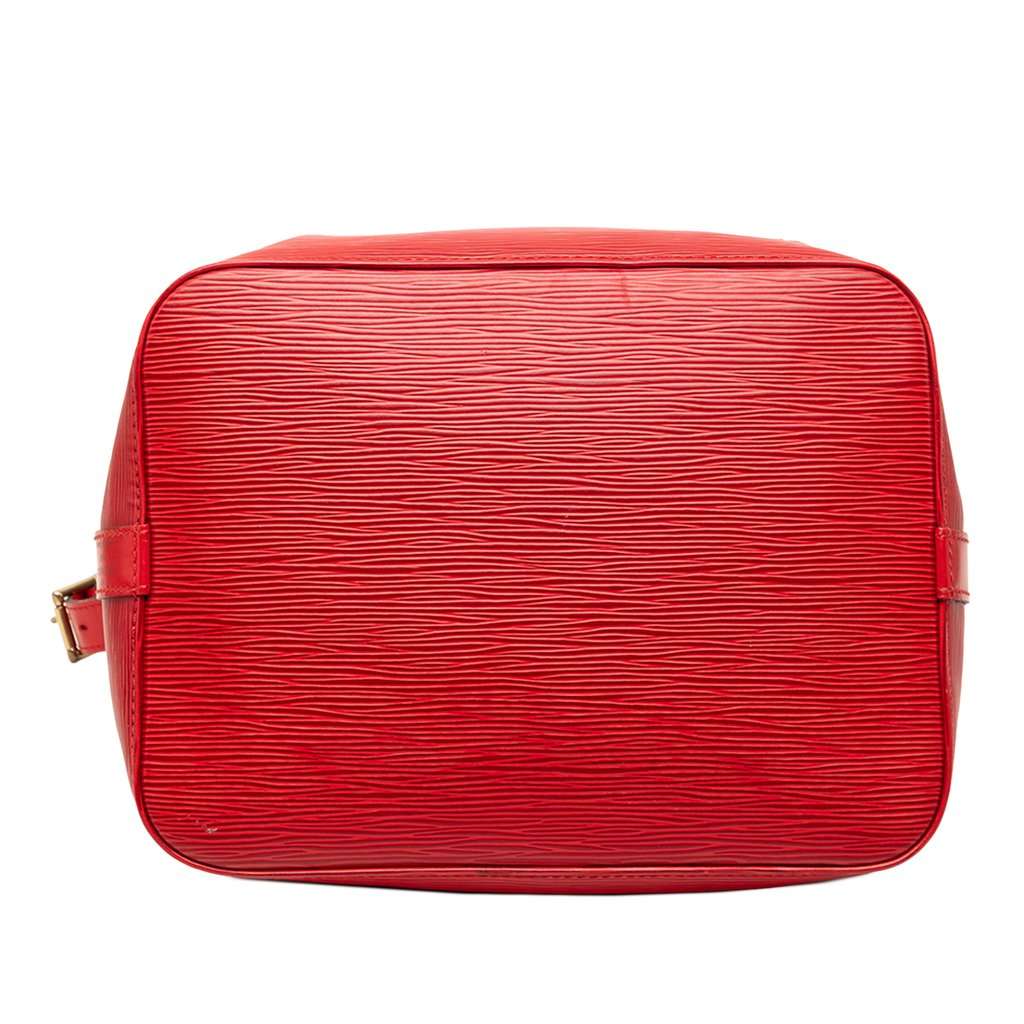 Louis Vuitton Epi Petit Noe Red Leather Very good - Inside View