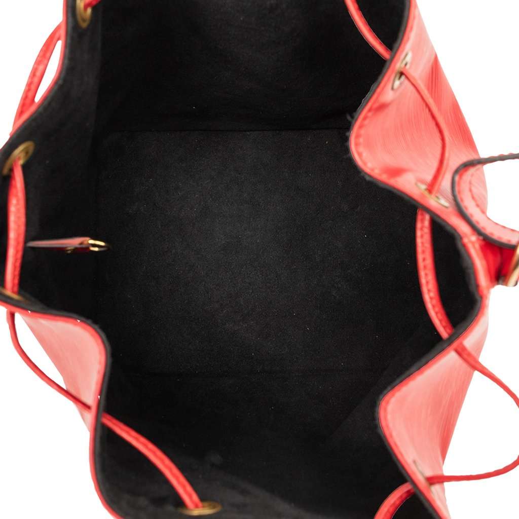 Louis Vuitton Epi Petit Noe Red Leather Very good - Model View