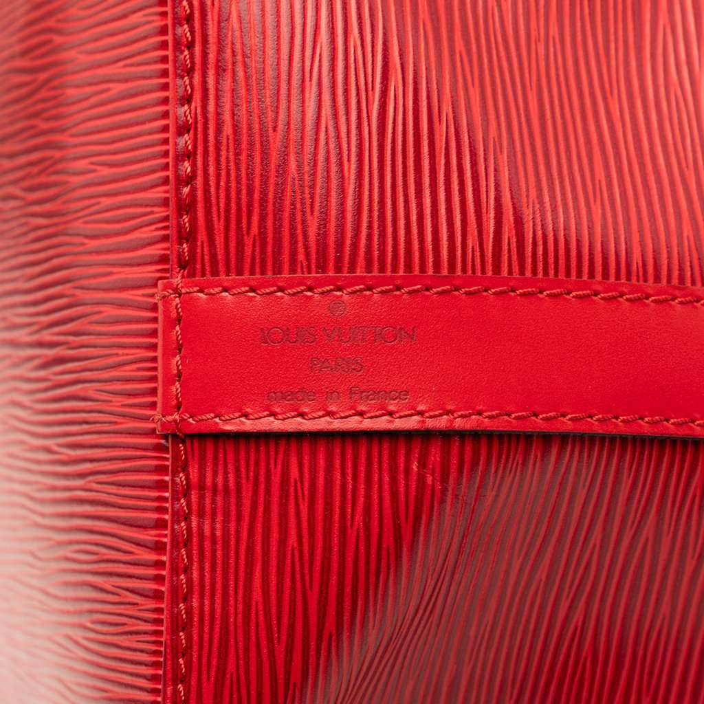 Louis Vuitton Epi Petit Noe Red Leather Very good - Box View