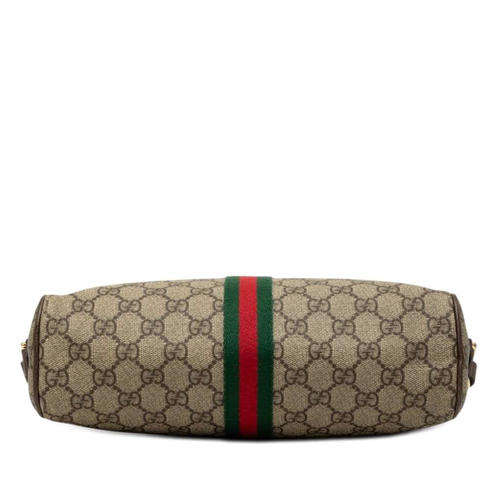 Gucci GG Supreme Ophidia Crossbody Beige Very good - Inside View