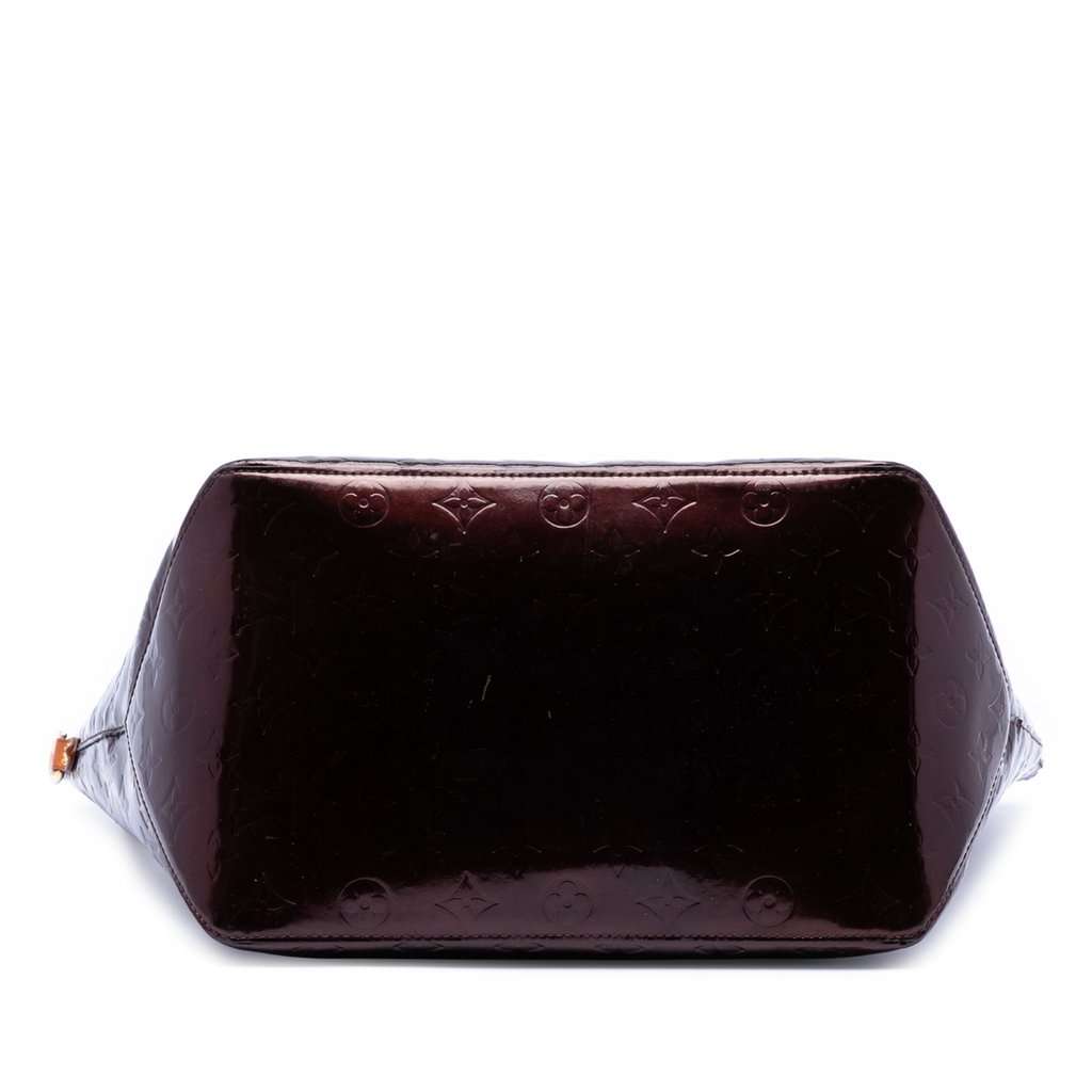Louis Vuitton Monogram Vernis Bellevue GM Purple Leather Very good - Inside View
