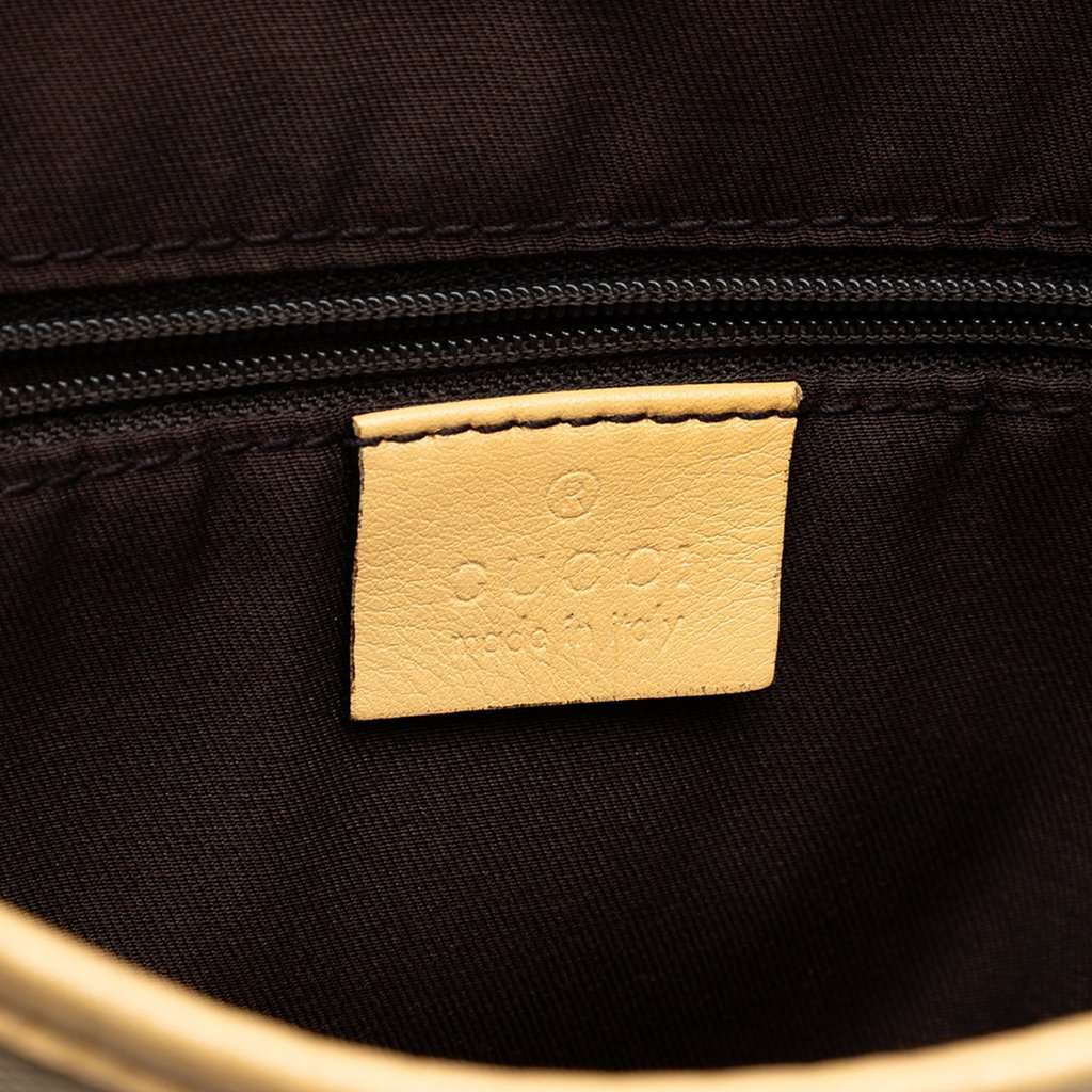Gucci GG Canvas Abbey D Ring Crossbody Beige Very good condition - Box View