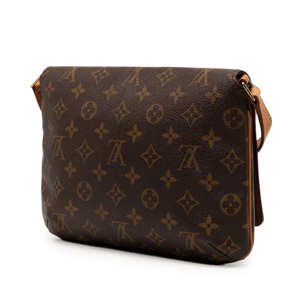 Louis Vuitton Monogram Musette Tango Long Strap Brown Very good condition - Back View