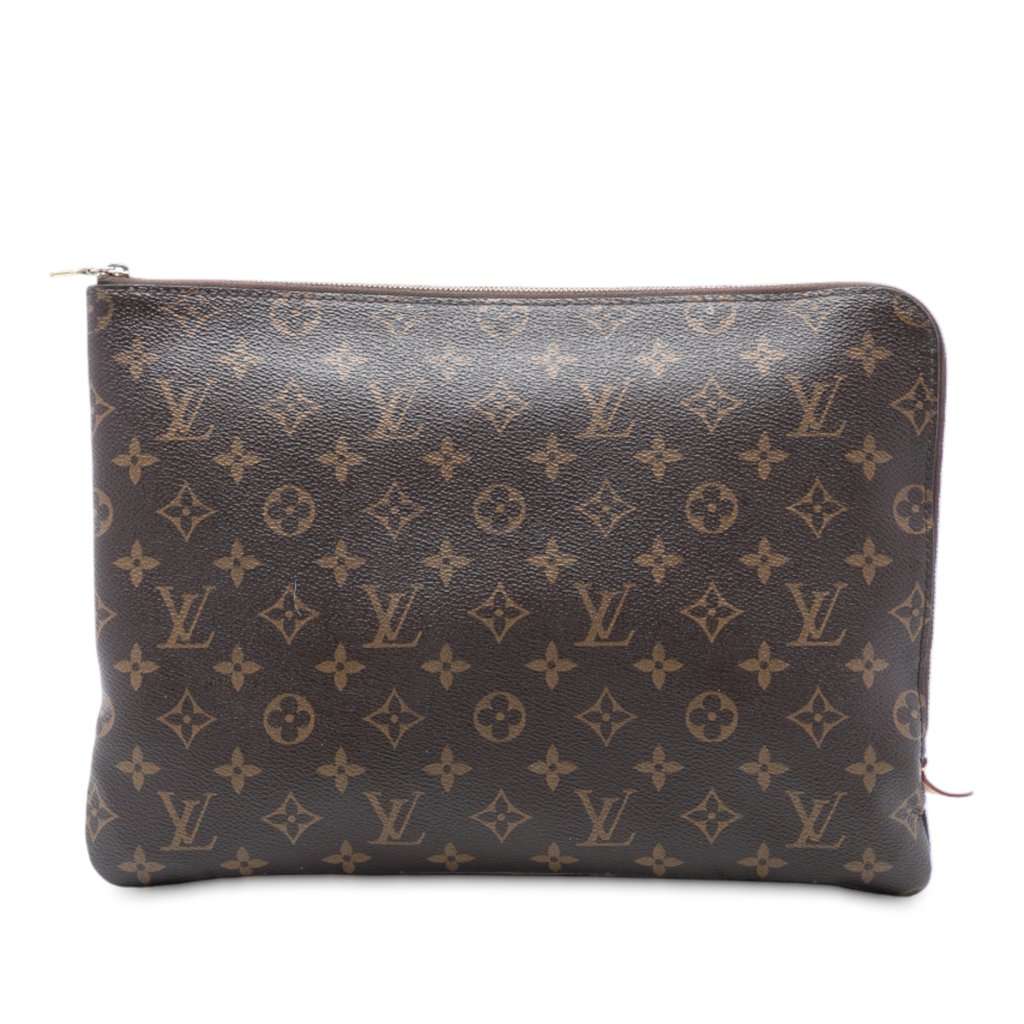 Louis Vuitton Monogram Etui Voyage MM Brown Very good condition - Front View