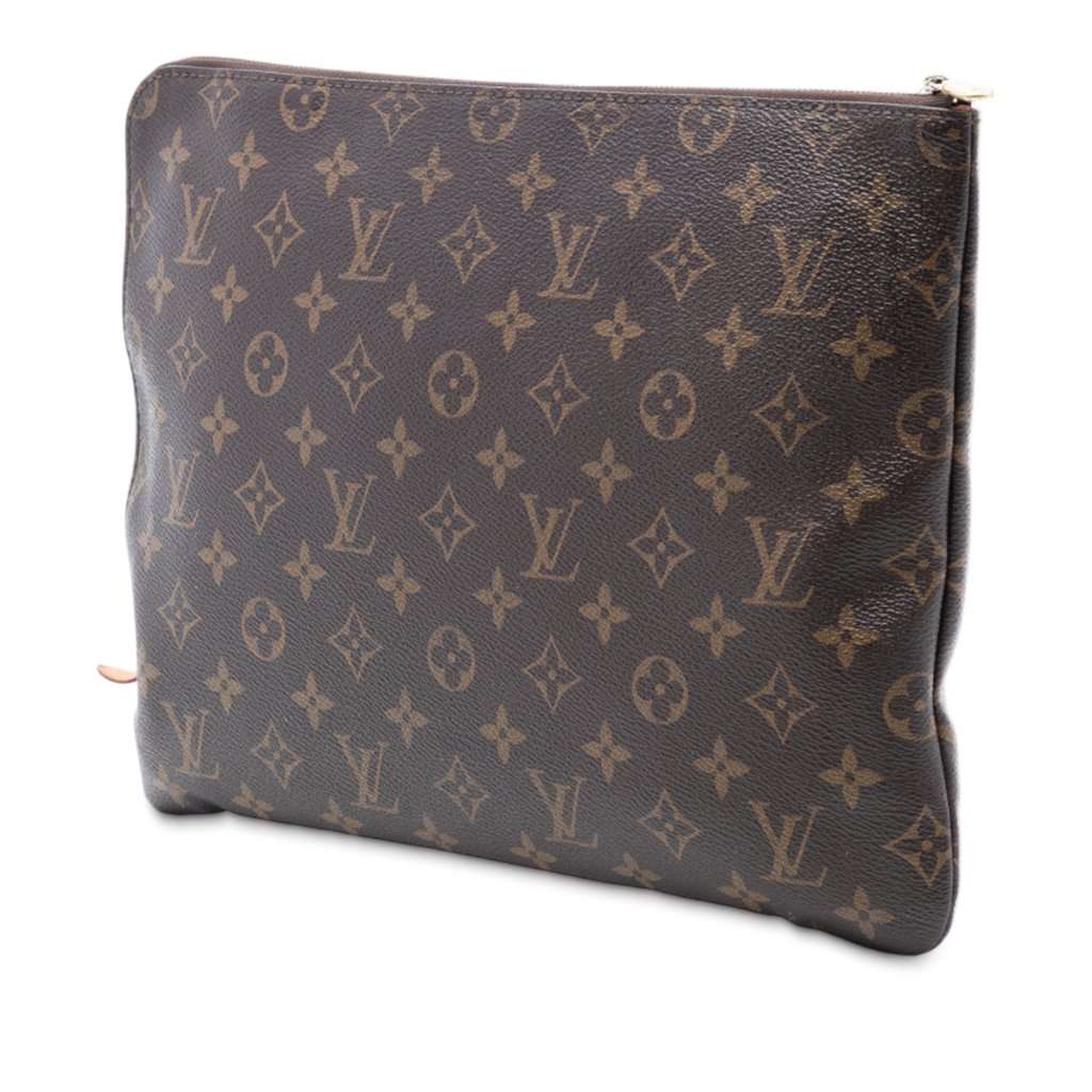 Louis Vuitton Monogram Etui Voyage MM Brown Very good condition - Back View