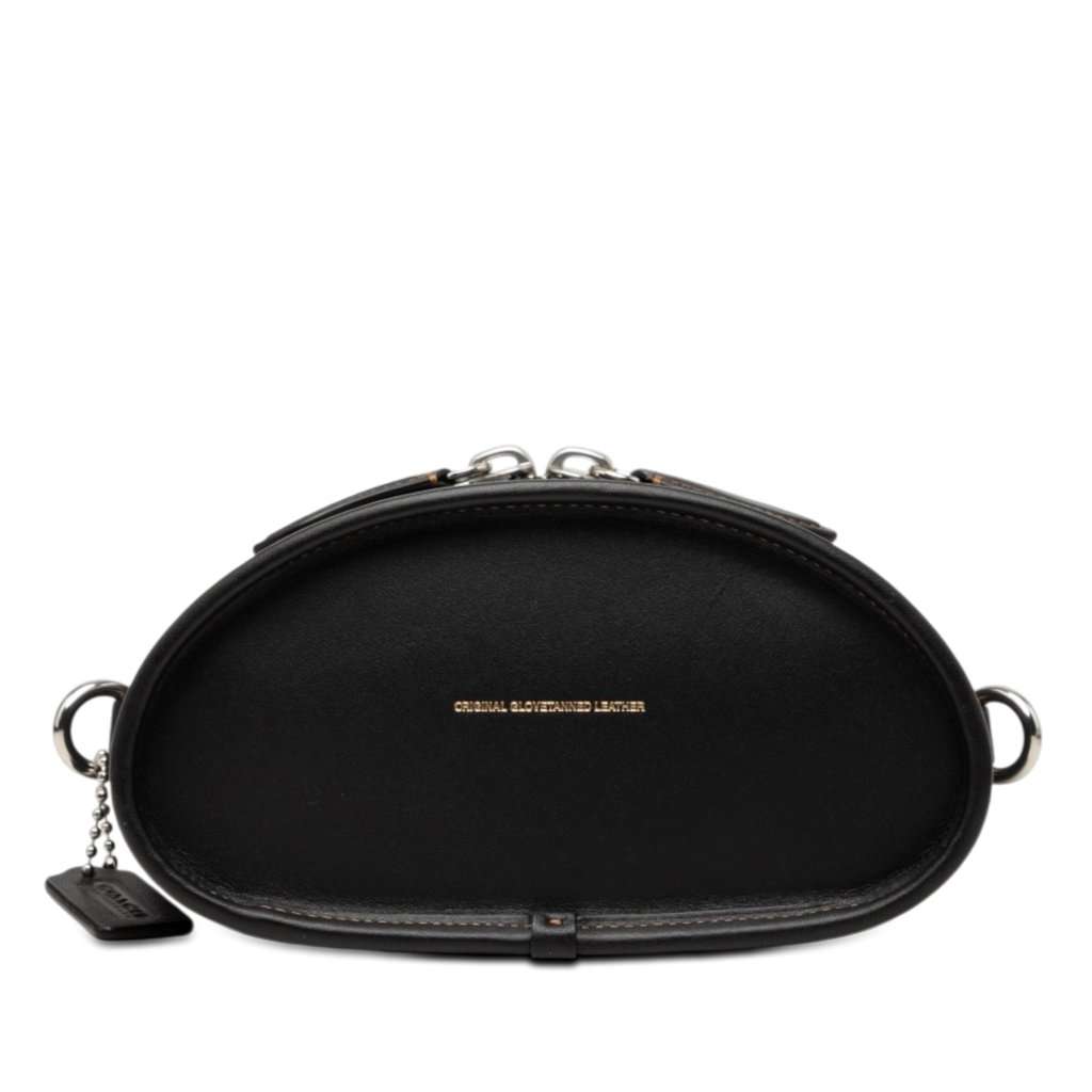 Coach Leather Trail Vanity Bag Black Leather Very good - Inside View