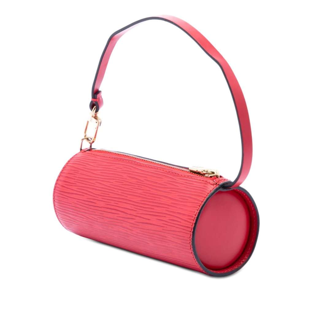 Louis Vuitton Epi Pochette Soufflot Red Leather Very good condition - Back View