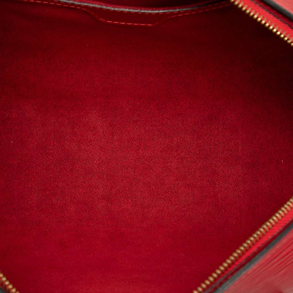 Louis Vuitton Epi Soufflot Red Leather Very good - Model View