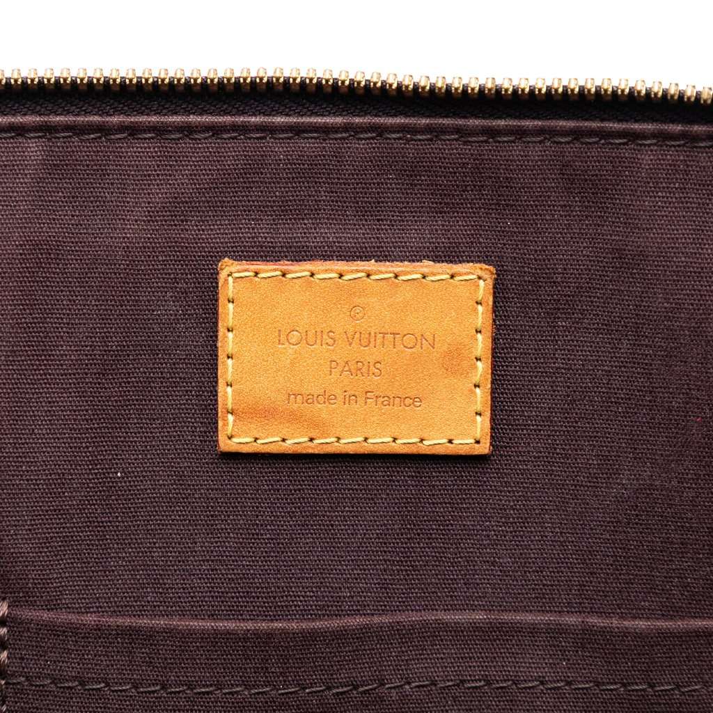 Louis Vuitton Monogram Vernis Alma PM Purple Leather Very good condition - Box View