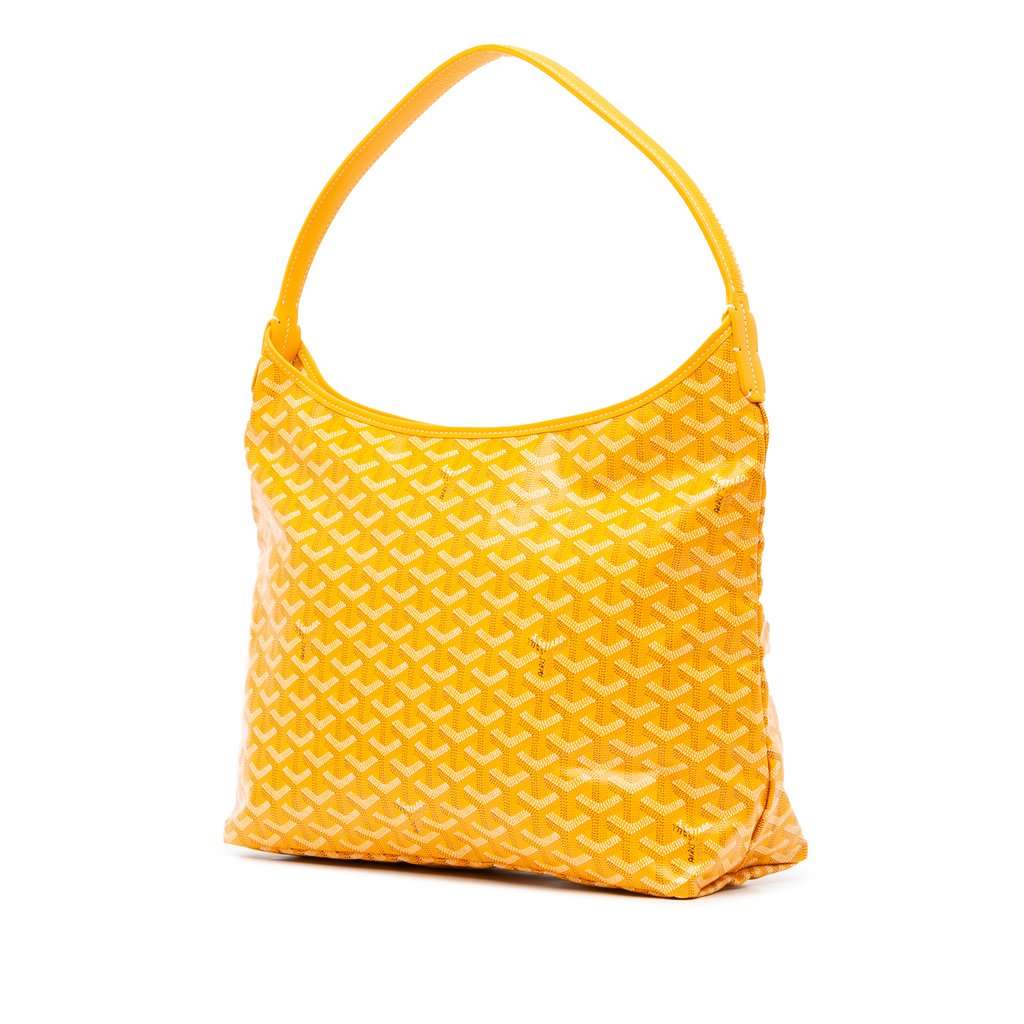 Goyard Goyardine Boheme Hobo Yellow Very good - Back View