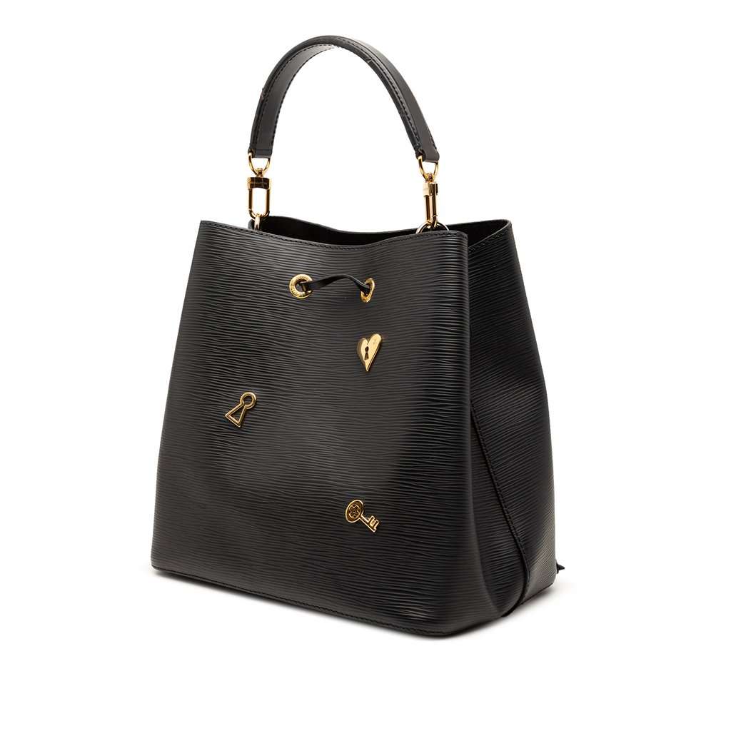 Louis Vuitton Epi Love Lock Neonoe Black Leather Good condition - Back View