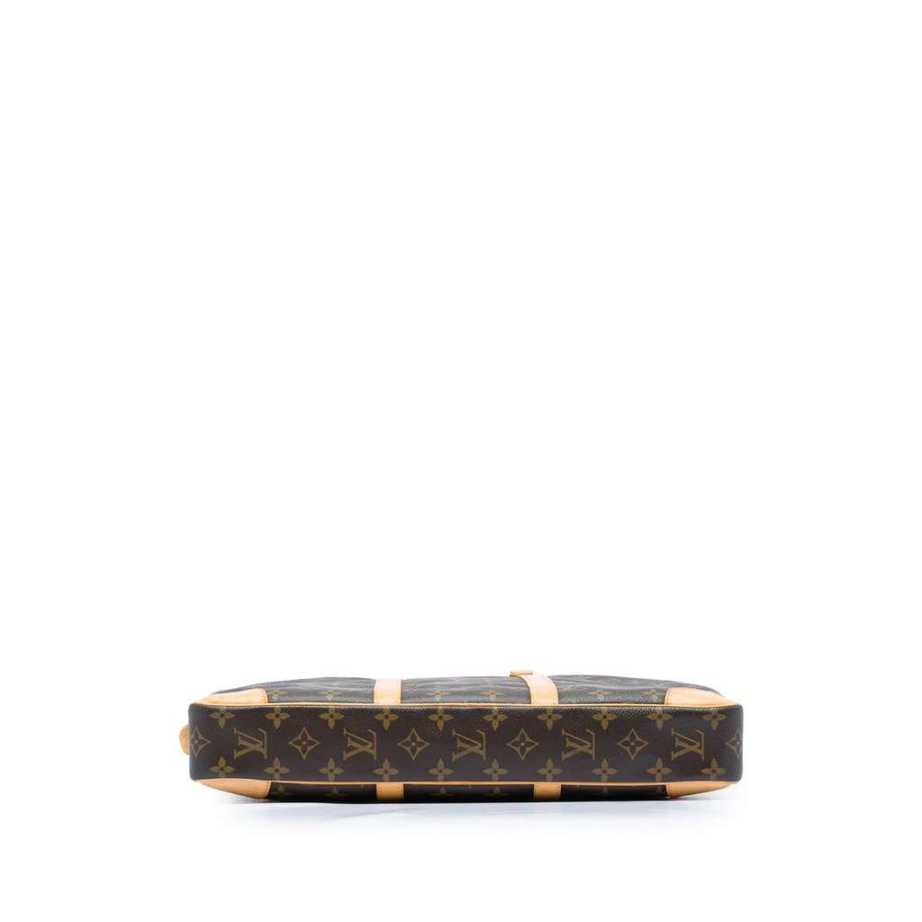 Louis Vuitton Monogram Porte Documents Voyage Brown Very good - Inside View