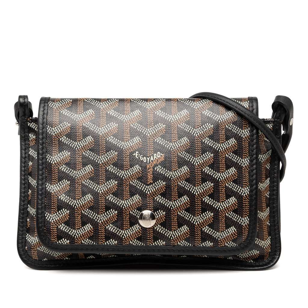 Goyard Goyardine Plumet Pocket Wallet Black Very good condition - Front View