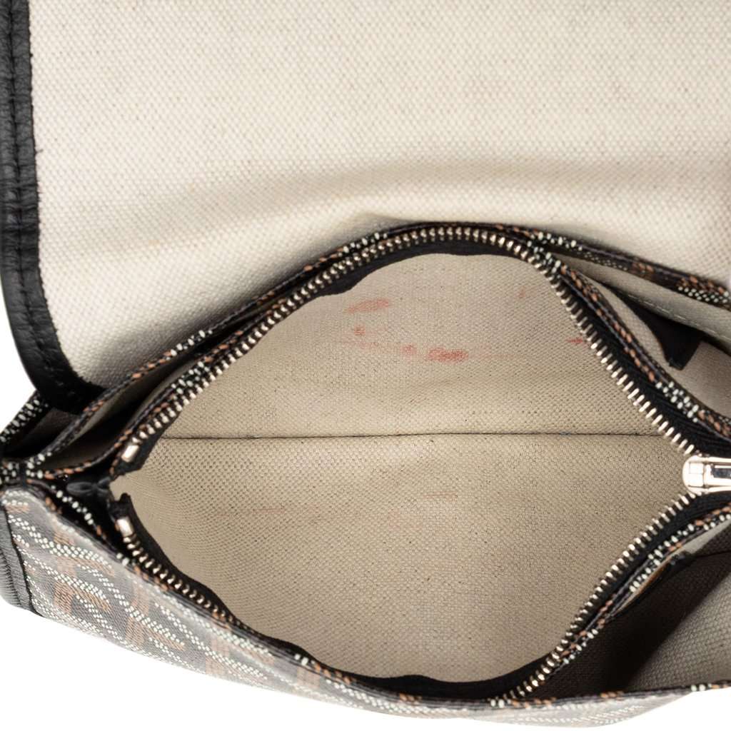 Goyard Goyardine Plumet Pocket Wallet Black Very good condition - Model View
