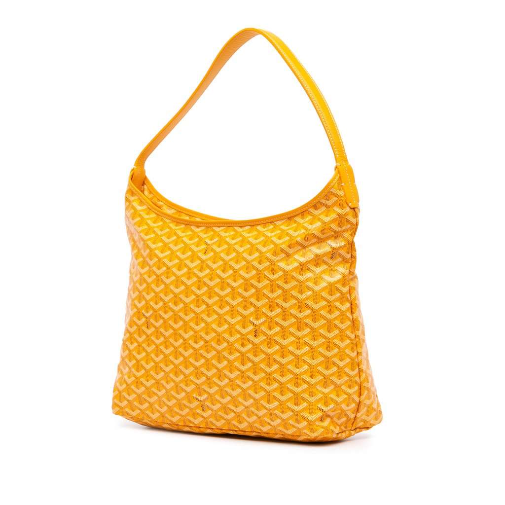 Goyard Goyardine Boheme Hobo Yellow Very good condition - Back View