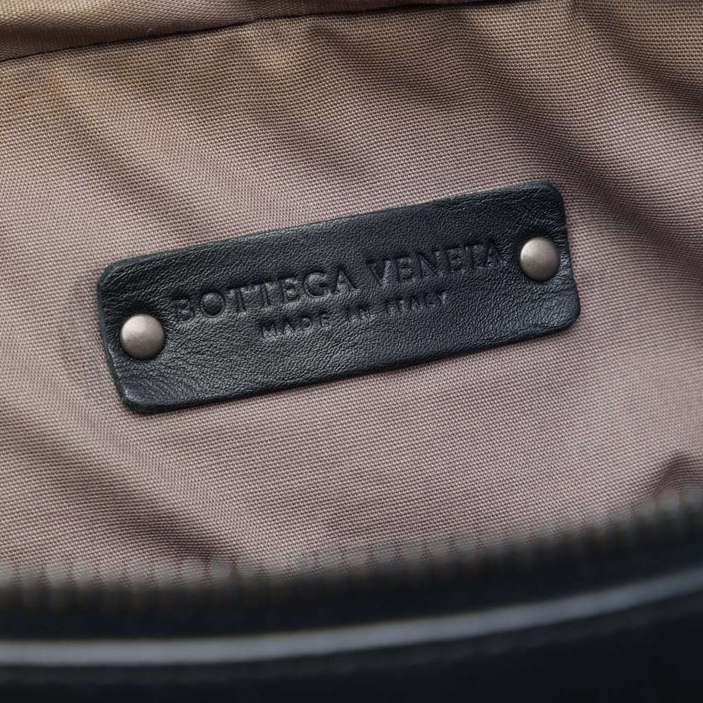Bottega Veneta Nappa Intrecciato Business Bag Black Leather Very good - Box View