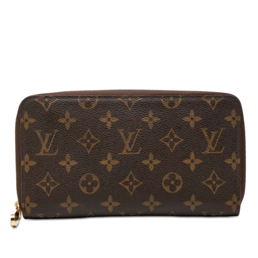 Louis Vuitton Monogram Zippy Organizer Wallet Brown Very good condition - Front View