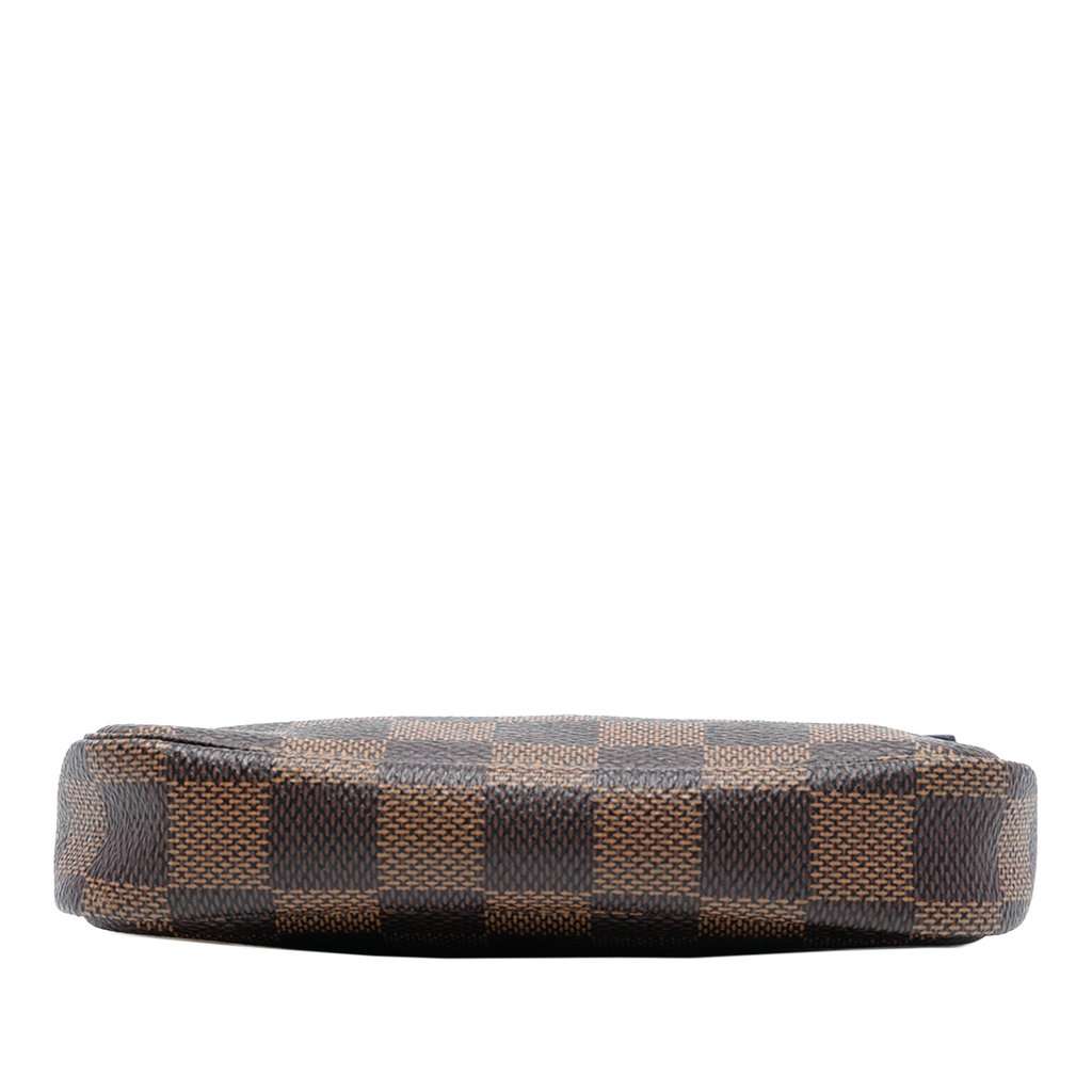 Louis Vuitton Damier Ebene Mini Pochette Accessoires Brown Very good condition - Inside View