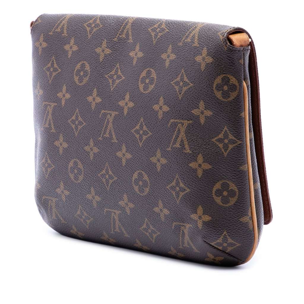 Louis Vuitton Monogram Musette Tango Short Strap Brown Very good condition - Back View