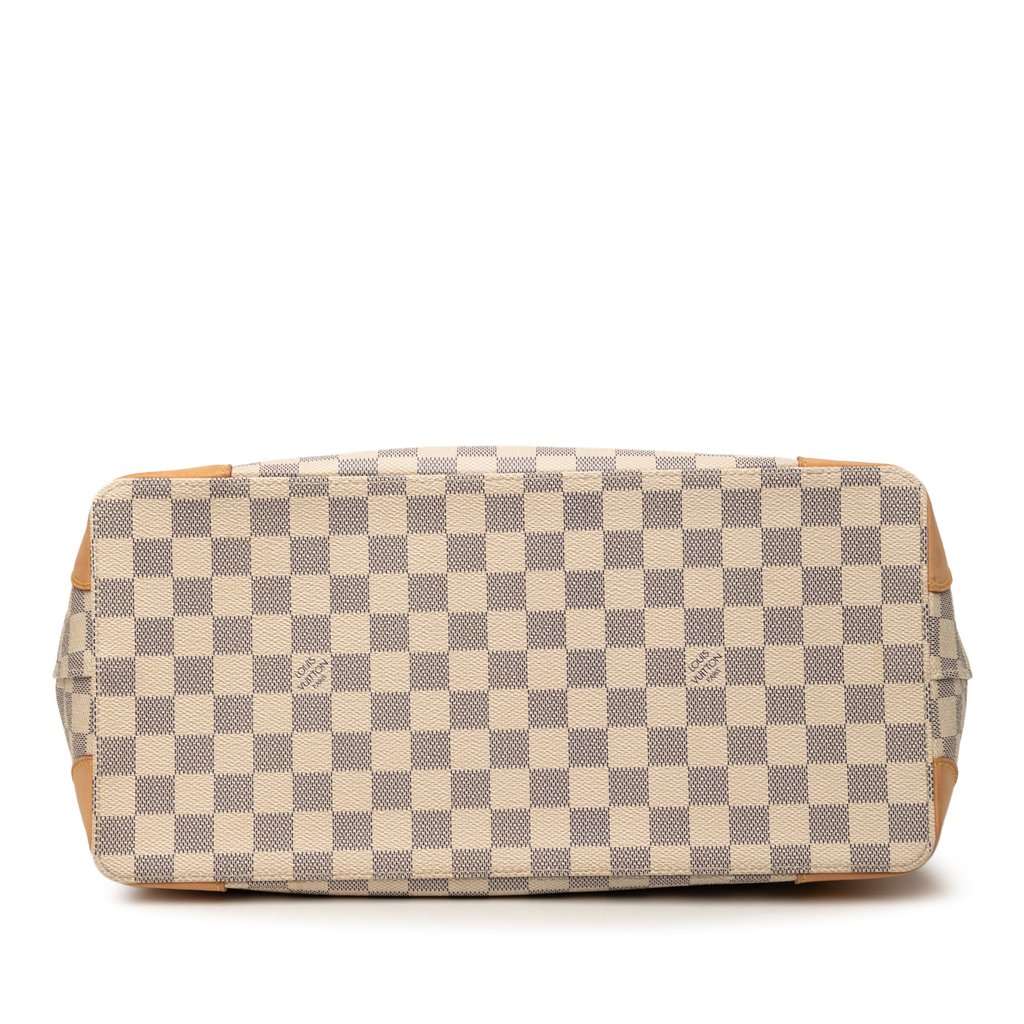 Louis Vuitton Damier Azur Hampstead MM White Very good condition - Inside View
