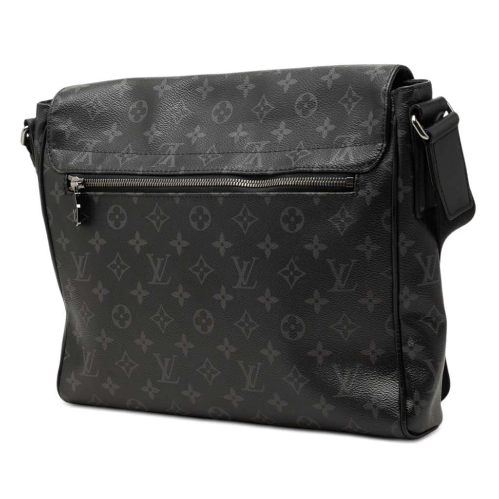 Louis Vuitton Monogram Eclipse District MM Black Very good - Back View