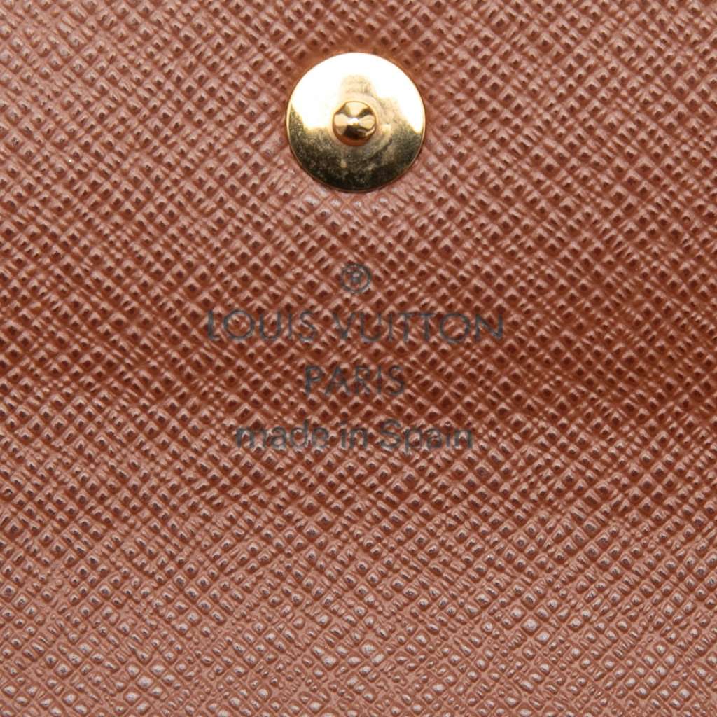 Louis Vuitton Monogram Alexandra Small Wallet Brown Very good condition - Box View
